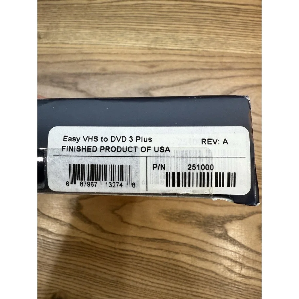 Roxio Easy VHS to DVD 3‎ Plus Brand New  Sealed Transfer VHS to DVD